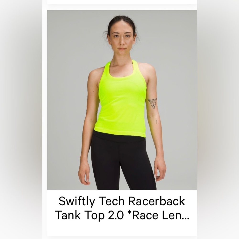 Lululemon Swiftly Tech Tank